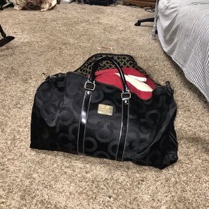 Coach duffel bag